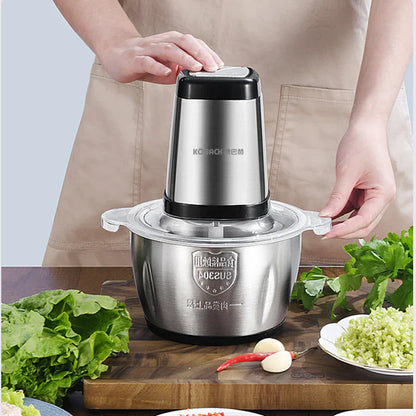 Silver Crust Chopper | Electric Meat Grinder