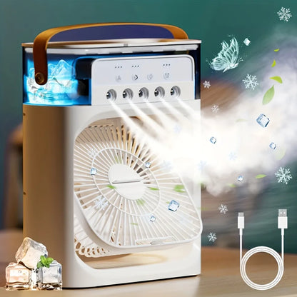 Portable Air Conditioner Fan With 3 Wind Speeds